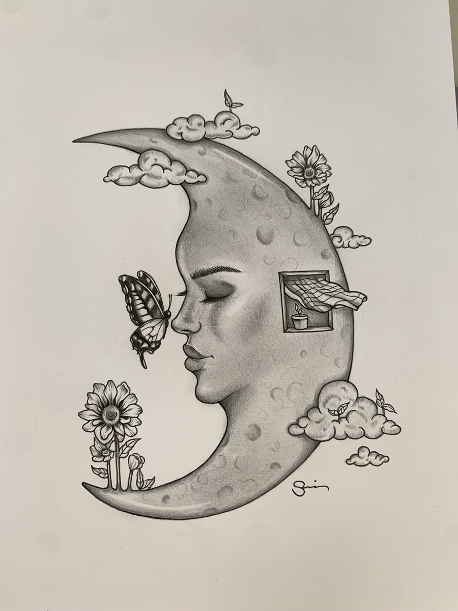 sincerelyart's tweet photo. the sun                          the moon https://t.co/3QSuhjRgyo