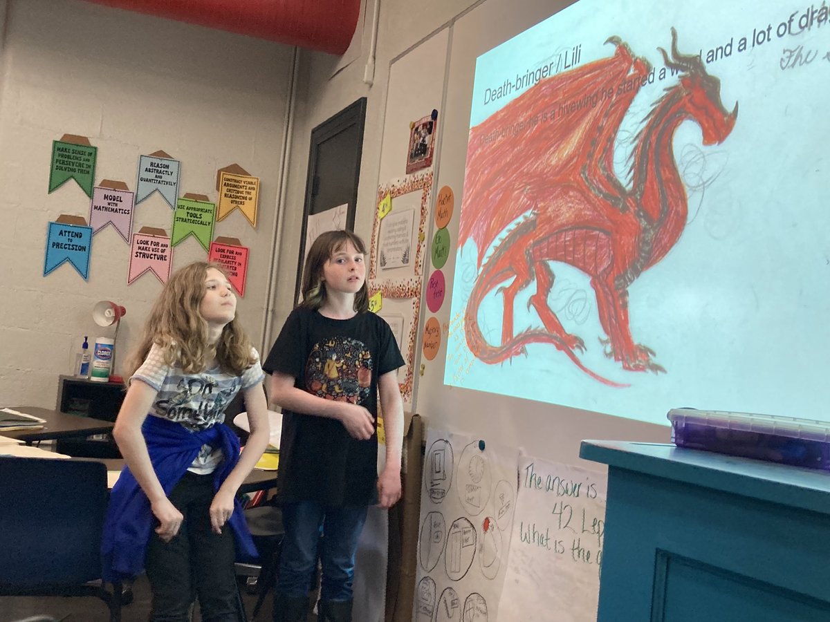 Presenting their projects! 🥰