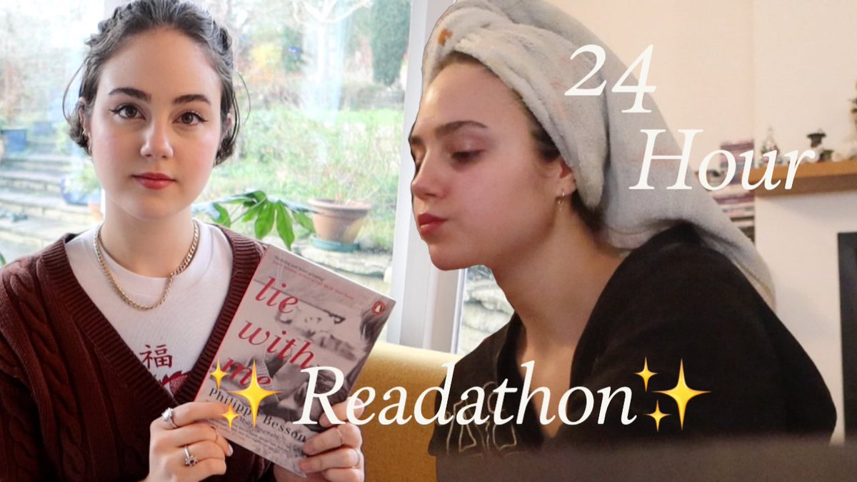 🧚🏻‍♀️N E W  V I D E O🧚🏻‍♀️

24 hour readathon

✨New fave
✨Graphic Novel
✨Some poetry 

I hope you enjoy 🤍

youtu.be/oqPtFc5yrJw