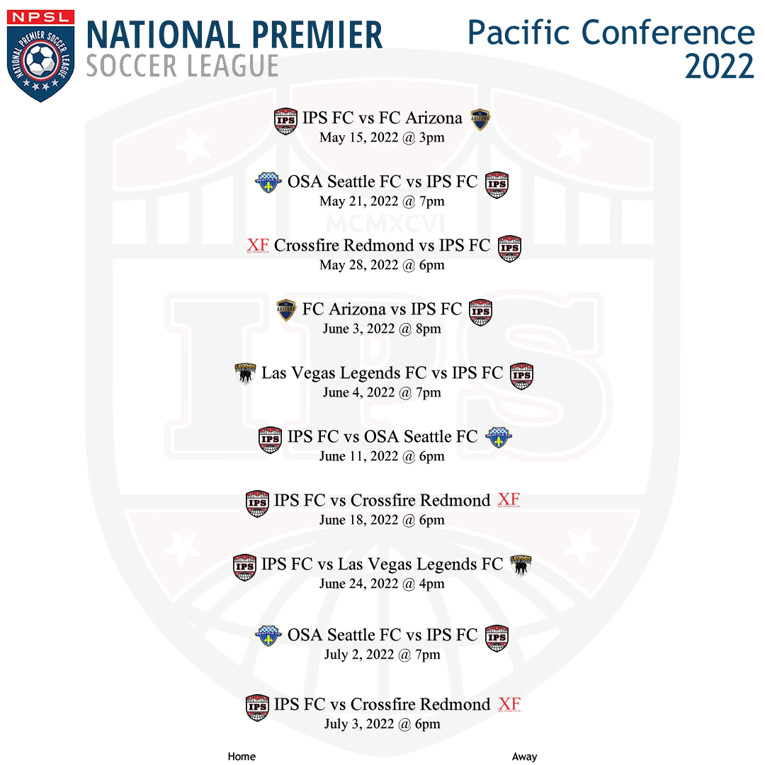 Schedule's out! Our first game will be at home on May 15. 

#portland #soccer