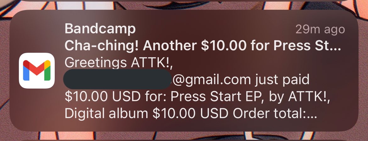 attkgang's tweet photo. YOOOO SHOUTOUT TO OUR FIRST EP SALE 🙏 WE LOVE Y’ALL

#ATTK #ATTKGANG #90sTeeVee https://t.co/L5TV2Rltsw
