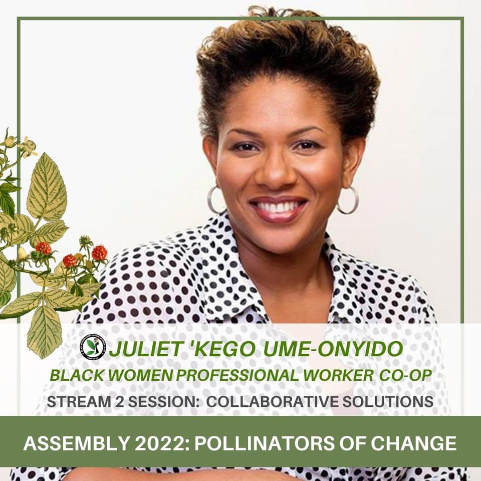 foodfarmcoops's tweet photo. Meet the incredible women behind @bwpwcoop at our Assembly!
Don’t miss Obie and Juliet at our Collaborative Solutions panel as they discuss how @bwpwcoop supports Black women in the Agri-food chain, solidarity economy & sustainable business.
Register➡️ https://t.co/X4UXrAMT5K https://t.co/7bpwKwRZWt