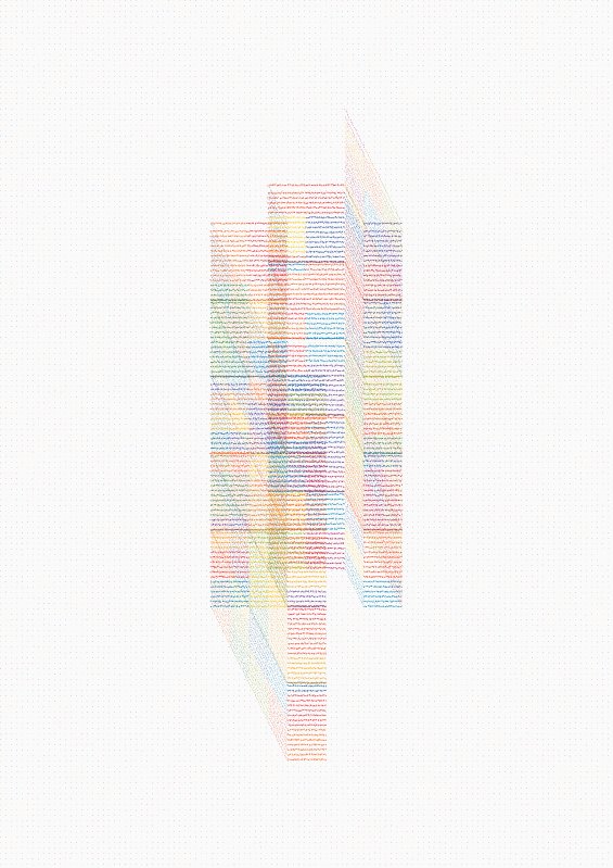 Farbteiler #338 by <a href="/erikswahn/">Erik Swahn</a>

Today I bought this masterpiece on #fxhash, I'm pretty proud of it. For me, it looks like the tree of life, my gf said it looks like a ⚡. I just love this! 

fxhash.xyz/gentk/slug/far…