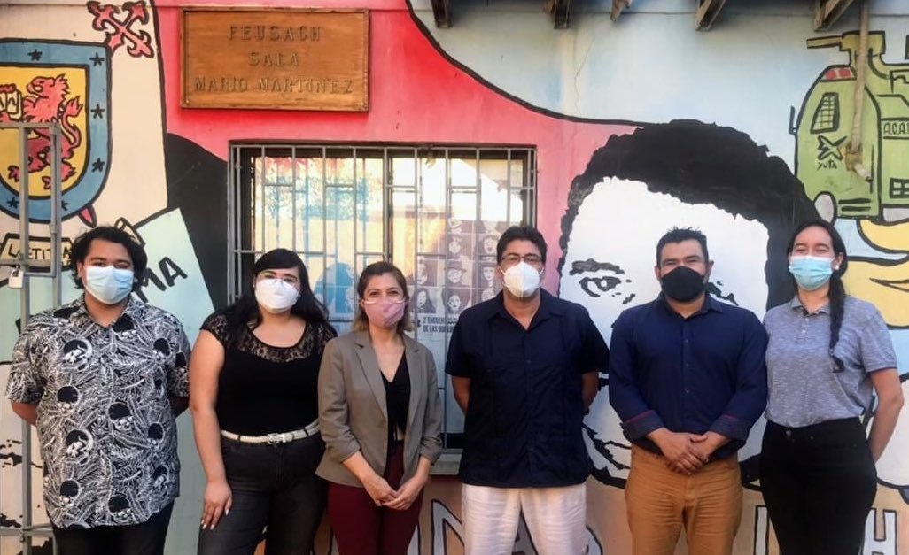 danieljadue's tweet photo. Acompañamos a la @feusach para conocer las instalaciones donde se emplazará una nueva #ÓpticaPopular al interior de la Universidad de Santiago. Atenderá a las y los estudiantes de esta casa de estudios y también a la comunidad aledaña. #SeguimosAvanzando https://t.co/whoFGQeTci
