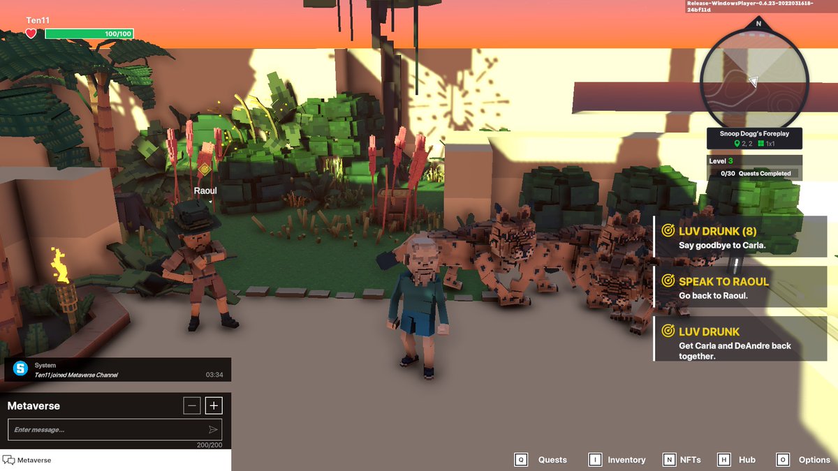 TPudsapa's tweet photo. @TheSandboxGame four martha I just participated in the daily #SandboxAlphaS2Contest for a chance to earn up to 1,000 $SAND! Starting March 21 - Find Martha in the Snoop Dogg Mansion. Check out my screenshot below!
👇 #SandboxAlphaS2 four martha because bug quest https://t.co/1mkiZ708ZI