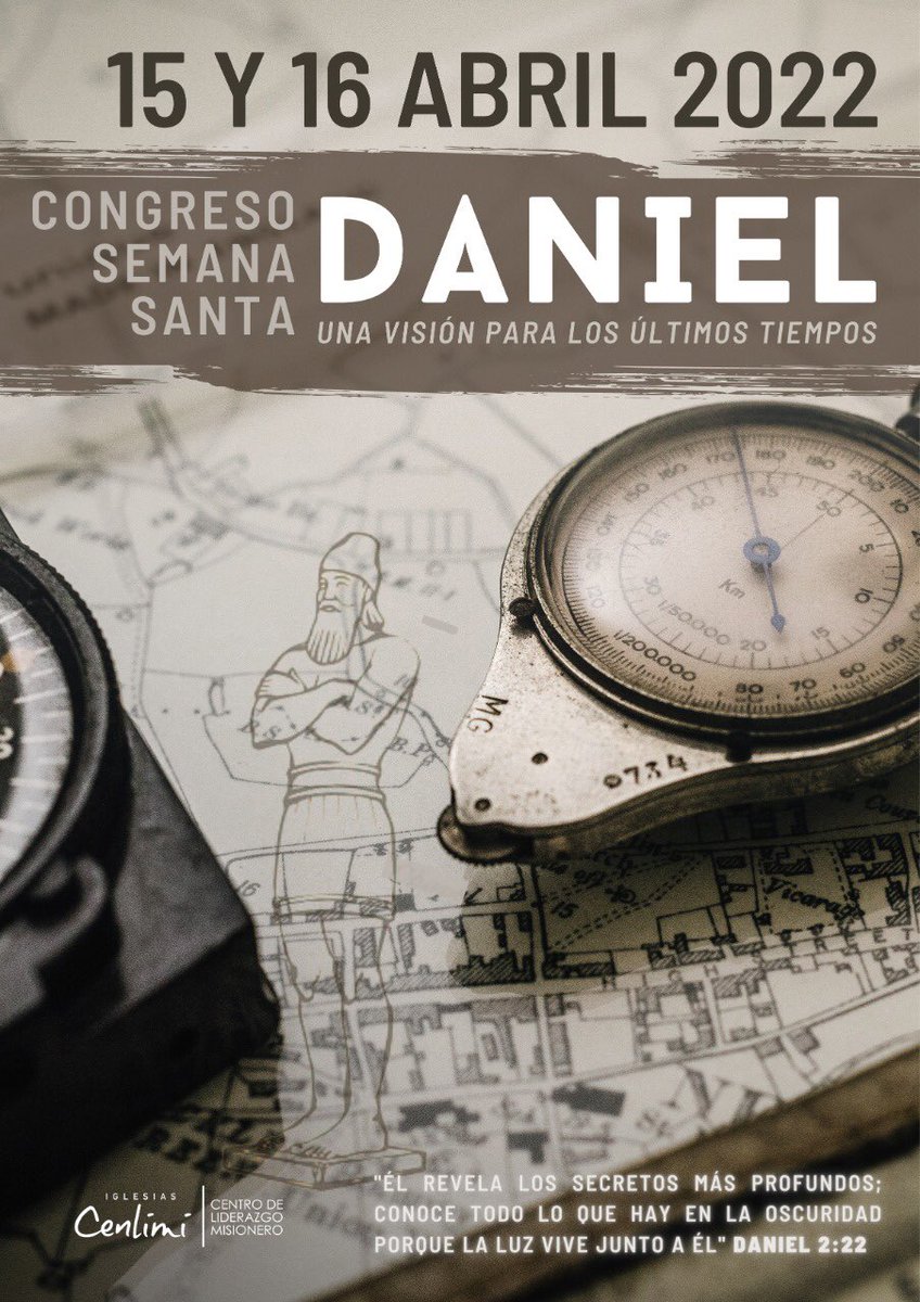 SedeSalvador's tweet photo. “He venido para hacerte saber lo que ha de venir a tu pueblo en los postreros días; porque la visión es para esos días”. Daniel 10:14
Por tercer año consecutivo, continuamos con escatología!
#familiadelafe #SemanaSanta #vienepronto https://t.co/RpL3O5nOJz