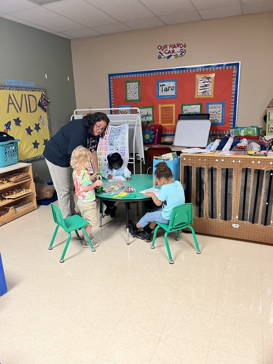 SeminoleTrails's tweet photo. Our PreK and ASD classrooms were on fire today! Students were engaged in fun learning activities! Welcome back Panthers!! https://t.co/5xZzTVItuP