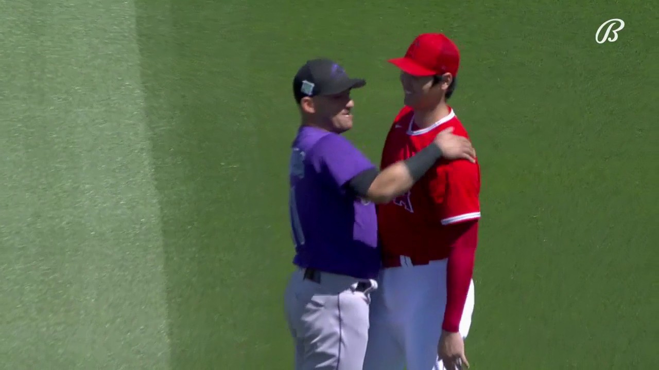 Bally Sports West on Twitter "Trout and Ohtani reunite with Iggy ️