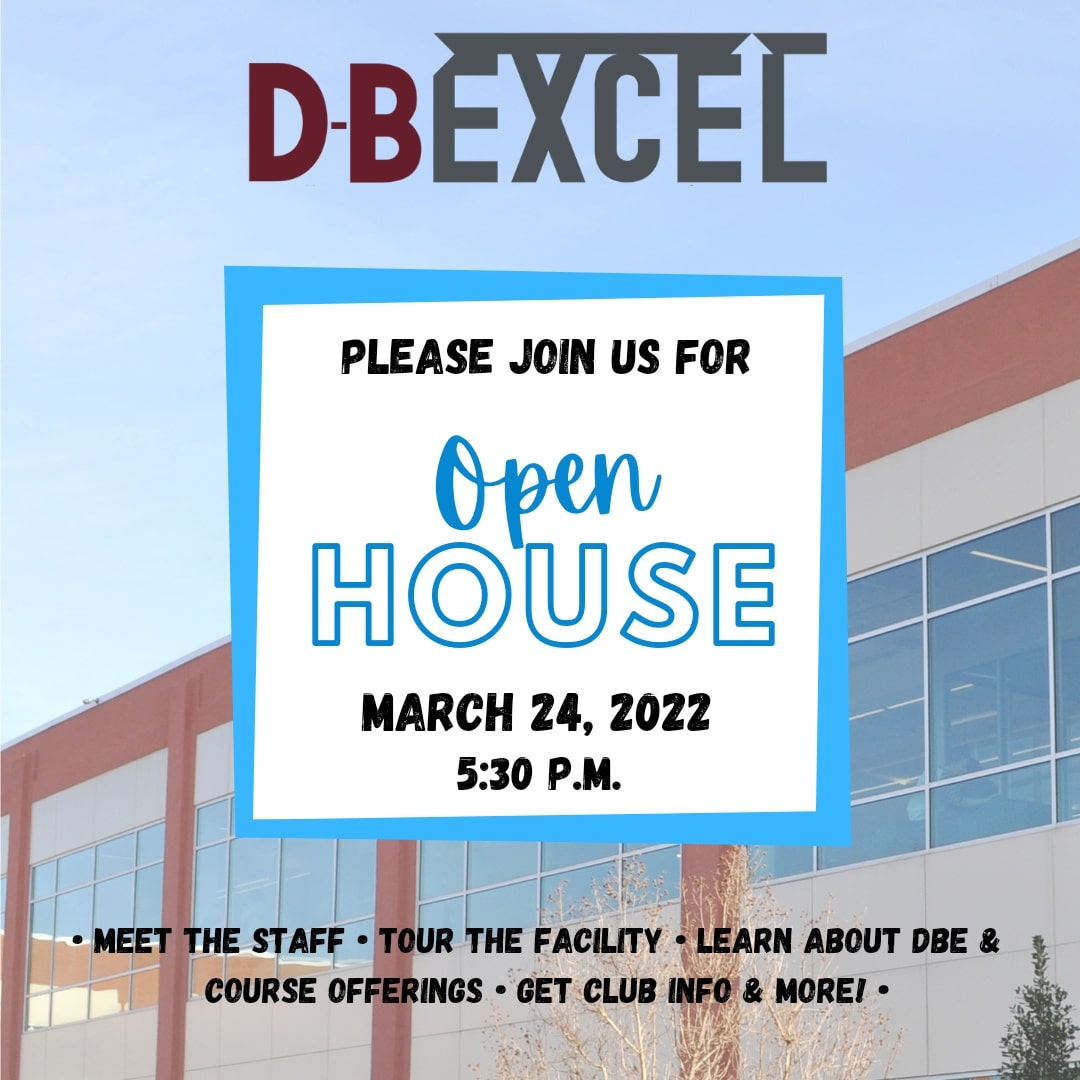 KCS_DBEXCEL's tweet photo. 📢: ⭐Open House⭐ Are you interested in D-B EXCEL? Want to learn about the #EXCELdifference? Please Join Us, Thursday, March 24th at 5:30 PM to learn what we are all about!!! 💯 https://t.co/Byk9U9qgnI