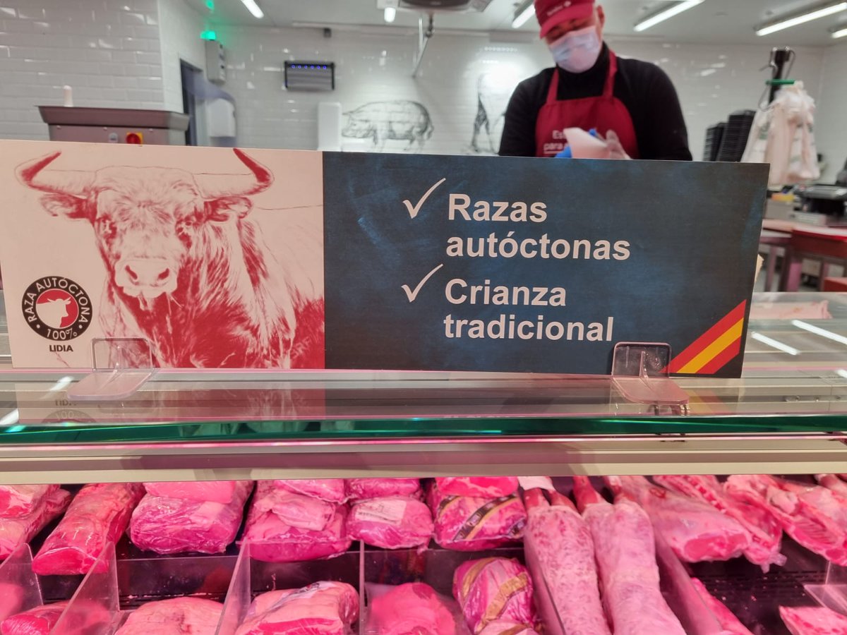 ¿Os gusta la carne de calidad, de procedencia ecológica criada en extensivo y a buen precio? La carne de lidia os encantará. Búscala con su sello #100%RazaAutóctona. En  <a href="/CarrefourES/">Carrefour España</a> la podéis encontrar
#100x100nuestro #somosloquecomemos #ElToroesCampoyVida