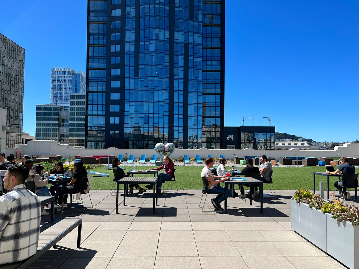 72 degree day back at the nest. What could be better? #LoveWhereYouWork