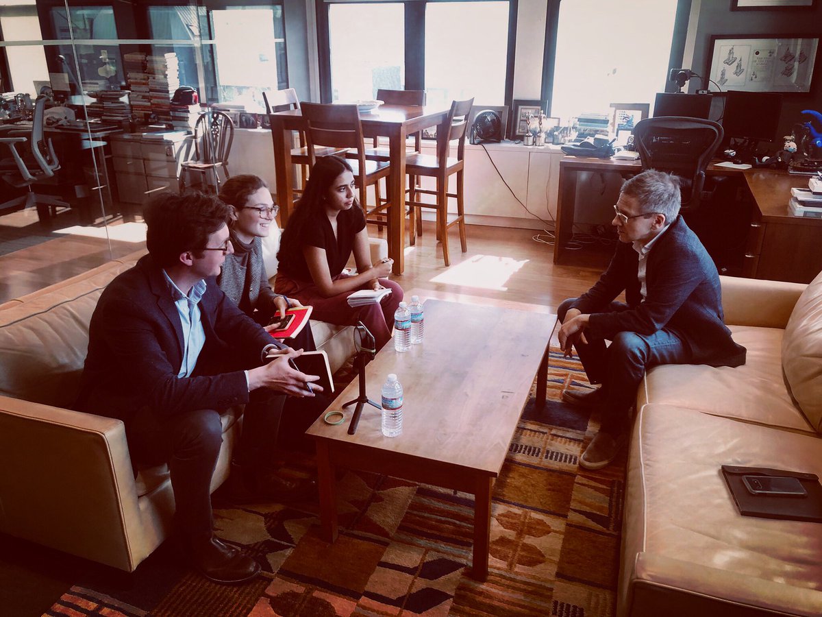 iwab_nyc's tweet photo. This Thursday on #IWAB: Professor @ianbremmer -CEO and founder of @EurasiaGroup and @gzeromedia - talked about #ukraine #russia #china and much more with three members of our Editorial Board.
The whole interview will be posted in our web! https://t.co/9jr79rdVhK