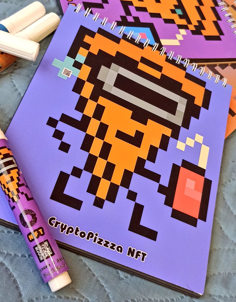 KravCalligraph1's tweet photo. now whoever has such a sketchbook, then he also has NFT CryptoPizzza

#nft #nftcollection #nftartist #nftsketchbook #blockchain #meta #cryptopizzza #crypto #pixel #pixelpizza #kravcalligraph https://t.co/ydRfbPl6Uk