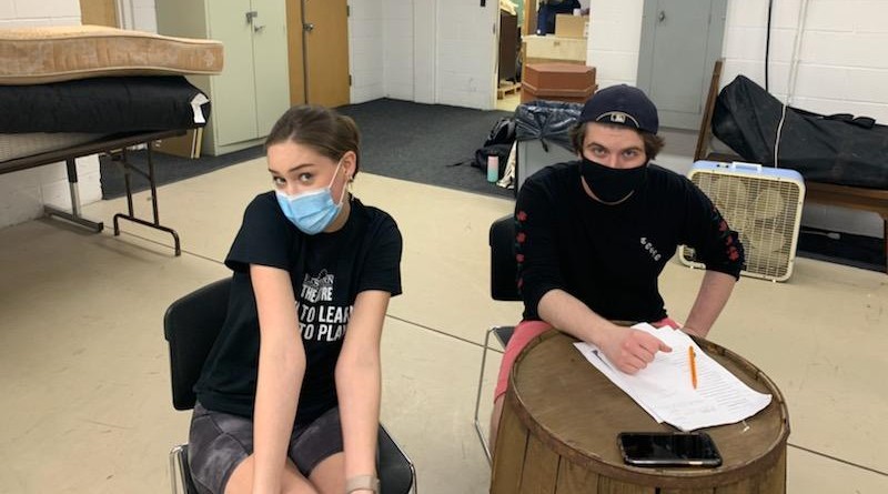 EMUTheatre's tweet photo. Happy start of the week, friends! We're heading into our final week of rehearsals for "25th Annual Putnam Country Spelling Bee!" We cannot wait for you to see this spectacular show! #EMUTheatre #SpellingBee #SpringMusical #LiveTheatre #ThankYouBack https://t.co/eqekevrwb7