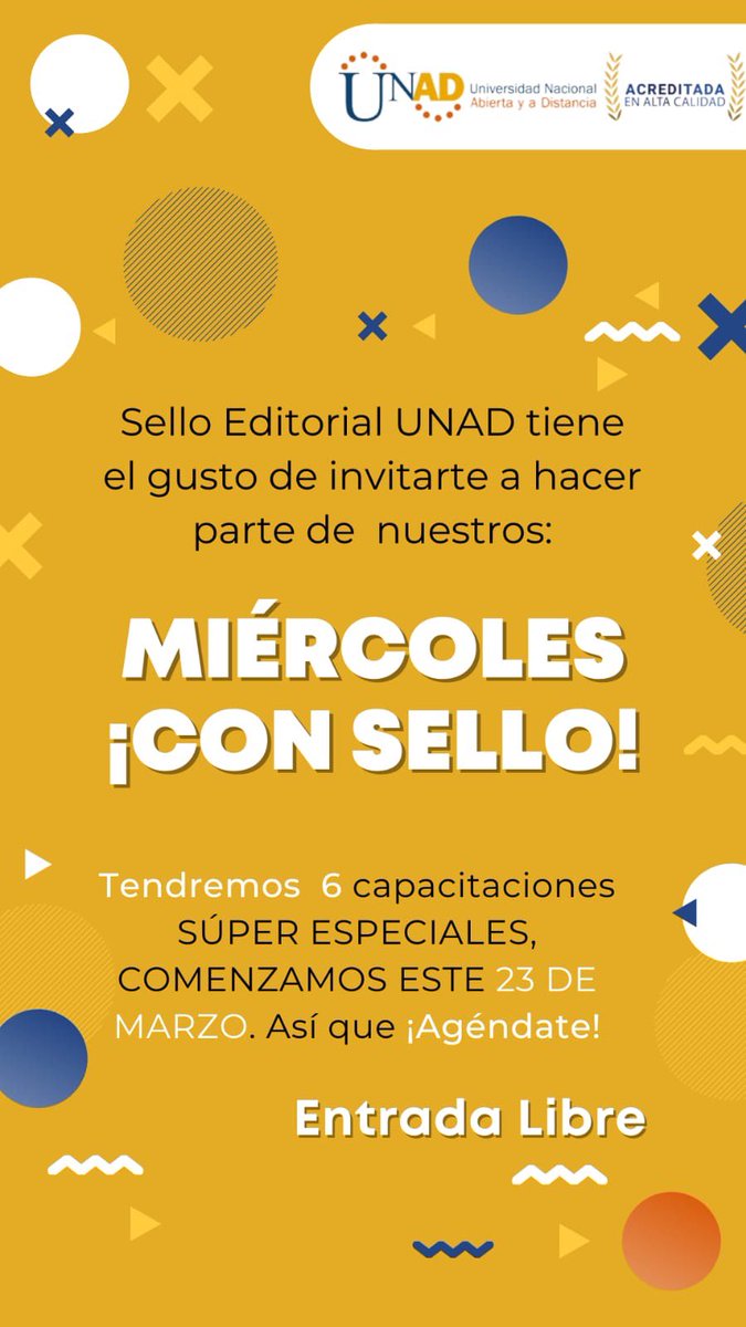Sello Editorial UNAD tweet media