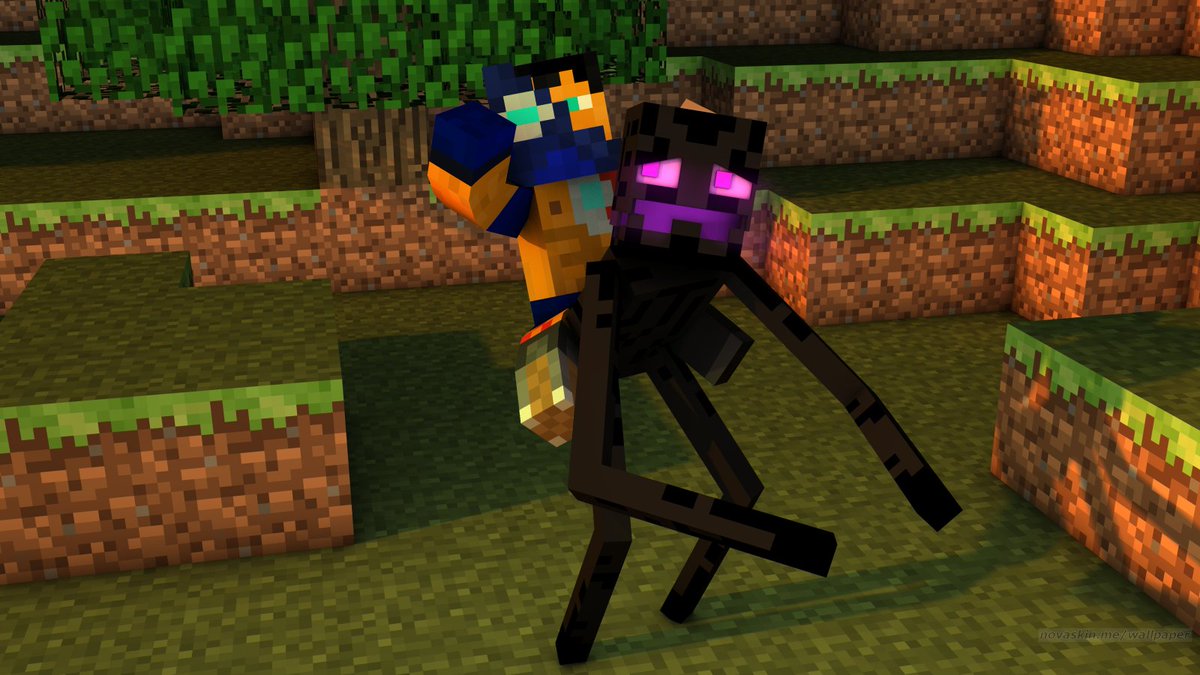 FonsCraftSMP's tweet photo. Tanto crear mods y modificar su comportamiento te ha servido para algo @FlameGlares, a ver si a las criaturas de este mundo las consigues dominar al igual que ese Enderman... https://t.co/uo6sVNzmjc