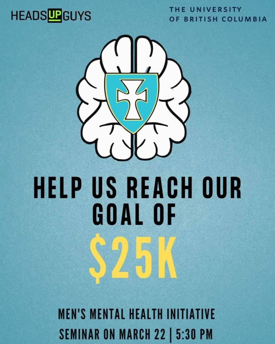 Join Sigma Chi UBC today at 5:30pst  to hear inspirational stories of recovery from mental health challenges from these key members of our community. Huge thanks to Sigma Chi for supporting us and raising funds.

Join in using the link here: 
us02web.zoom.us/j/81377477756