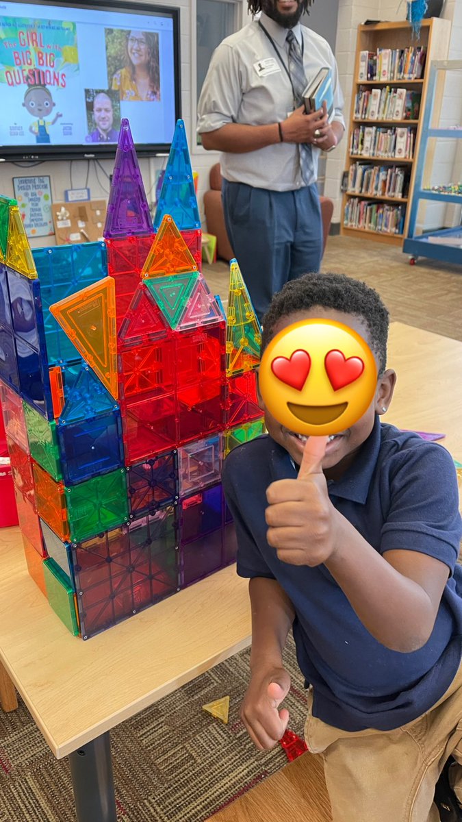 MsRosie_library's tweet photo. PreK: Ms Rosie send this to my mom. Itβs my greatest build ever.
The only response is to run ππ½ββοΈ for your phone.
#primary #library #makerspace #architectinthemaking
#cutestboyever https://t.co/gsXAnir9ld