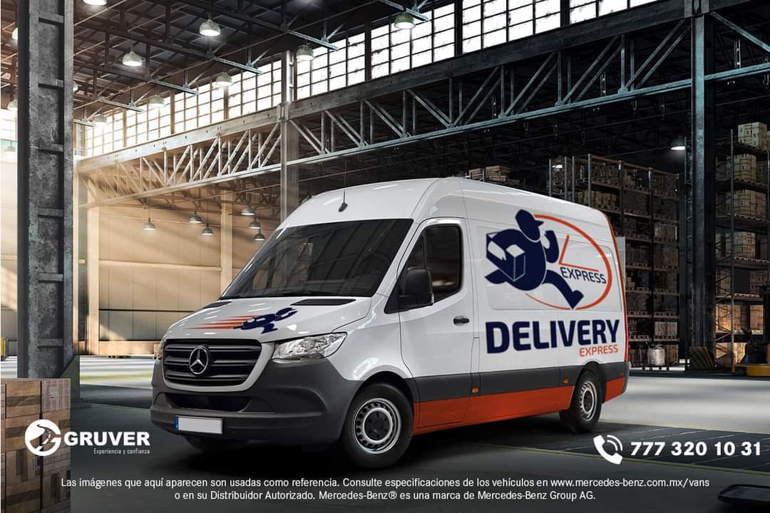 G_Camiones's tweet photo. #SprinterCargoVan
Del almacén 🏭 a tus clientes 🏪 hasta con 3.4t de capacidad de carga. Ready to work!
Más información.
☎️777 320 10 31
Visítanos en Gruver Morelos:
📍Blvd. Paseo Cuauhnáhuac km. 10.5,
Pedregal de las Fuentes, Jiutepec, Morelos https://t.co/2oMJbStrig