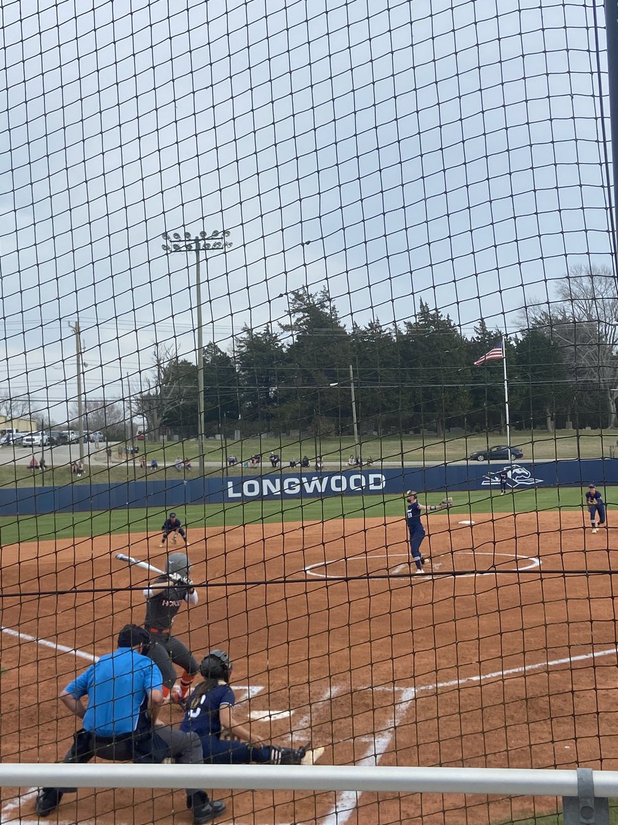 Home opener for <a href="/LongwoodSB/">Longwood Softball</a>! Taking on the #6 Hokies. #GoWood <a href="/LongwoodLancers/">Longwood Lancers</a>