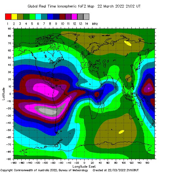 Global Optimum NVIS Frequency Map Based Upon Hourly Ionosphere Soundings via https://t.co/6WcAAthKdo #hamradio https://t.co/WKVPYZc6dC