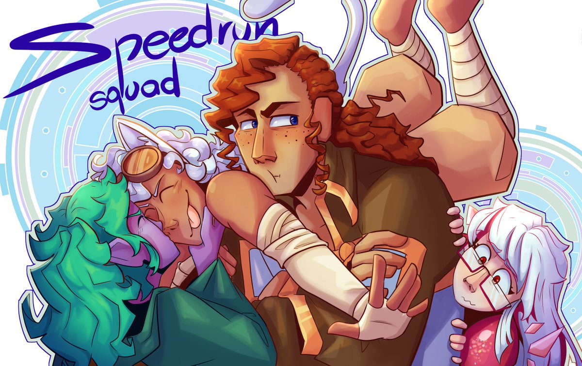 Captain_Froggie's tweet photo. I call them speedrun squad because they're trying to beat the game asap. I adore them and you should too.
Credell is still learning to be the mum friend

#SwordArtOrigins #OriginsMCRP

@zoozoobab @pluless @chu__uin https://t.co/1MG8REioT2