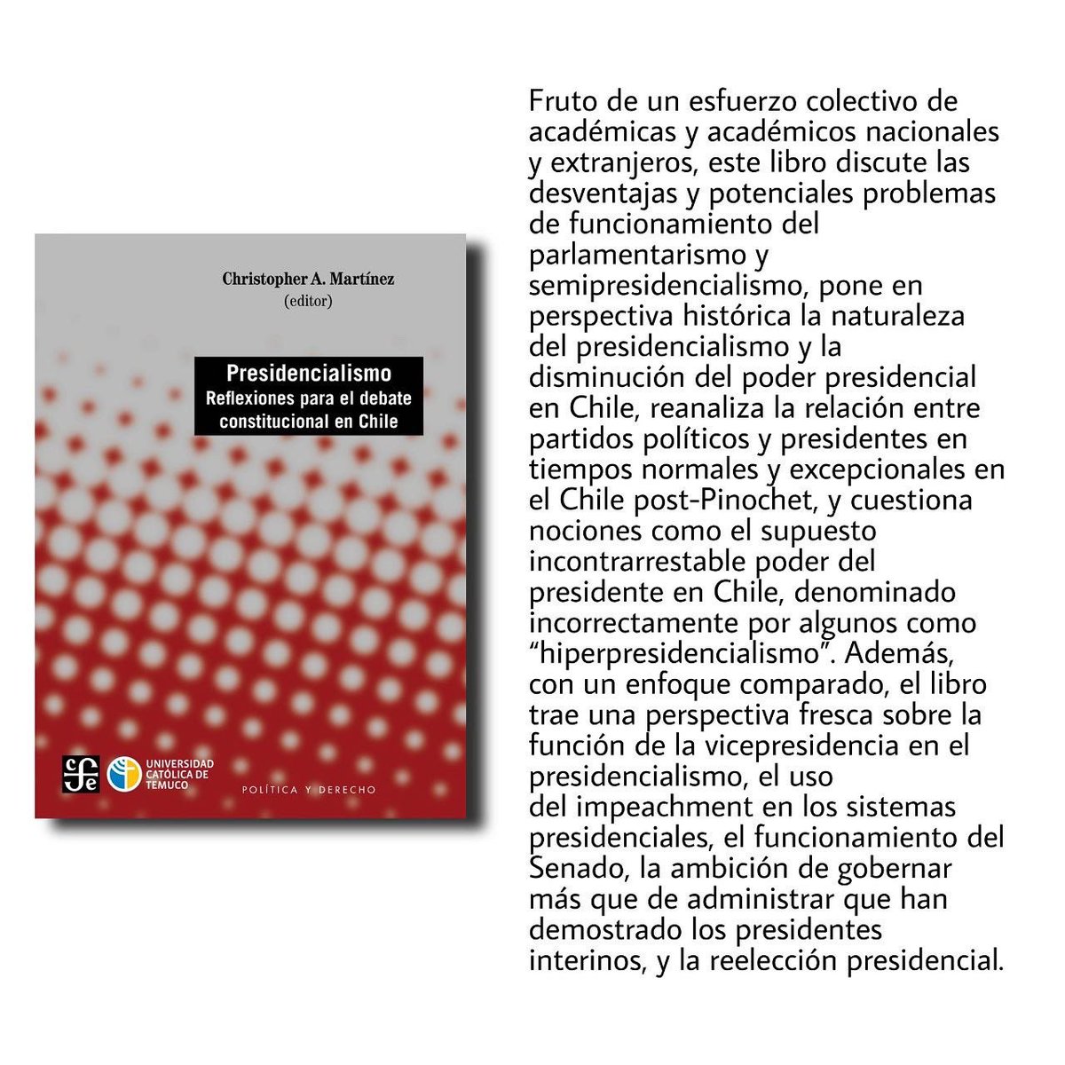 Magíster en Ciencia Política UChile tweet media