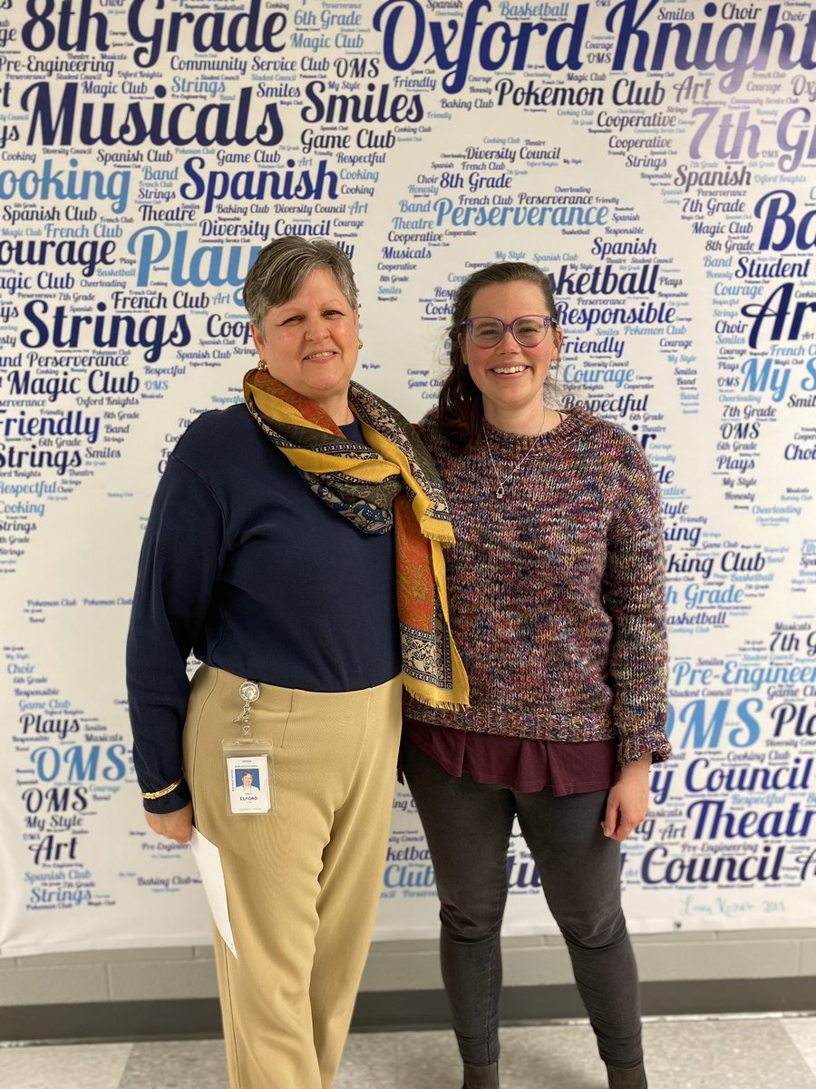Congratulations to OMS Library Media Specialist, Anne Harvey, for winning the <a href="/bvschools/">Blue Valley Schools</a> Anything Is Possible award for March!  @OMS_Library  was nominated by staff member Tracy Elford.  We are so proud to call Ms. Harvey a Knight! 💙