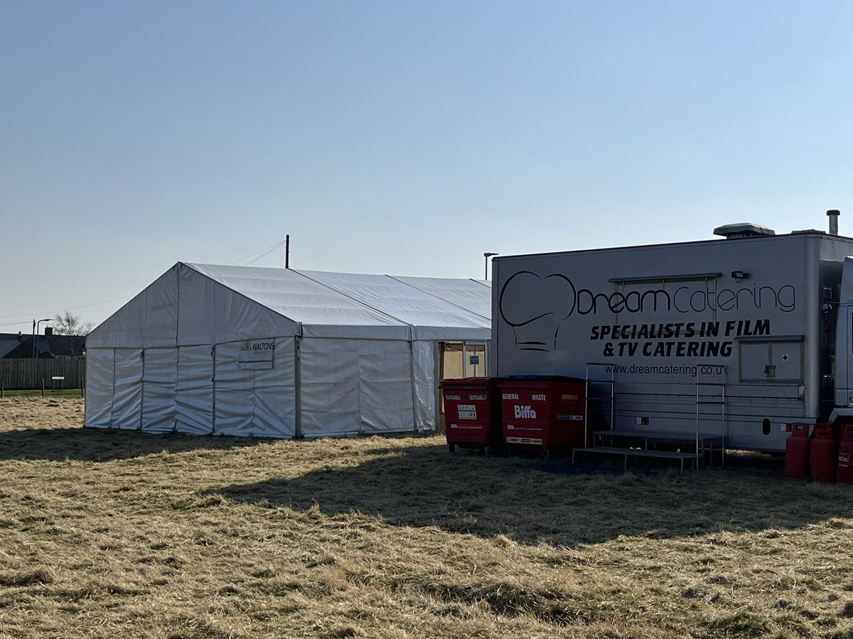 waltonsmarquees's tweet photo. It’s lovely to be back out in the lovely spring sunshine and providing marquees to the stars 😂😂😂 https://t.co/g2oy9m7Lmu