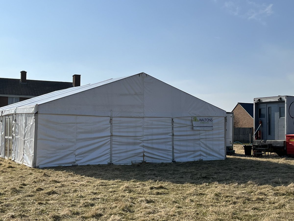 waltonsmarquees's tweet photo. It’s lovely to be back out in the lovely spring sunshine and providing marquees to the stars 😂😂😂 https://t.co/g2oy9m7Lmu
