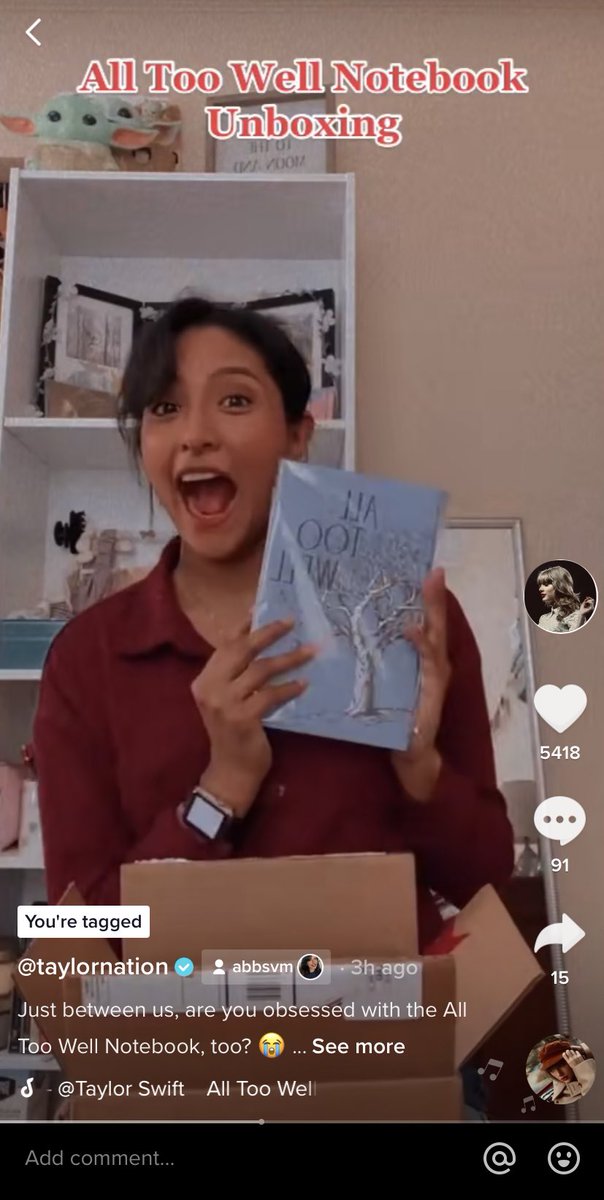abby 🐍 (@atwswiftie) on Twitter photo GUYS IM FREAKING OUT <a href="/taylornation13/">Taylor Nation</a> REPOSTED MY VIDEO ON TIK TOK I CANT BREATHE!! LITERALLY MY FACE WHEN I CHECKED TIKTOK AFTER GETTING OUT OF WORK. IM SCREAMING AND CRYING 😭 GUYS IM FREAKING OUT <a href="/taylornation13/">Taylor Nation</a> REPOSTED MY VIDEO ON TIK TOK I CANT BREATHE!! LITERALLY MY FACE WHEN I CHECKED TIKTOK AFTER GETTING OUT OF WORK. IM SCREAMING AND CRYING 😭
