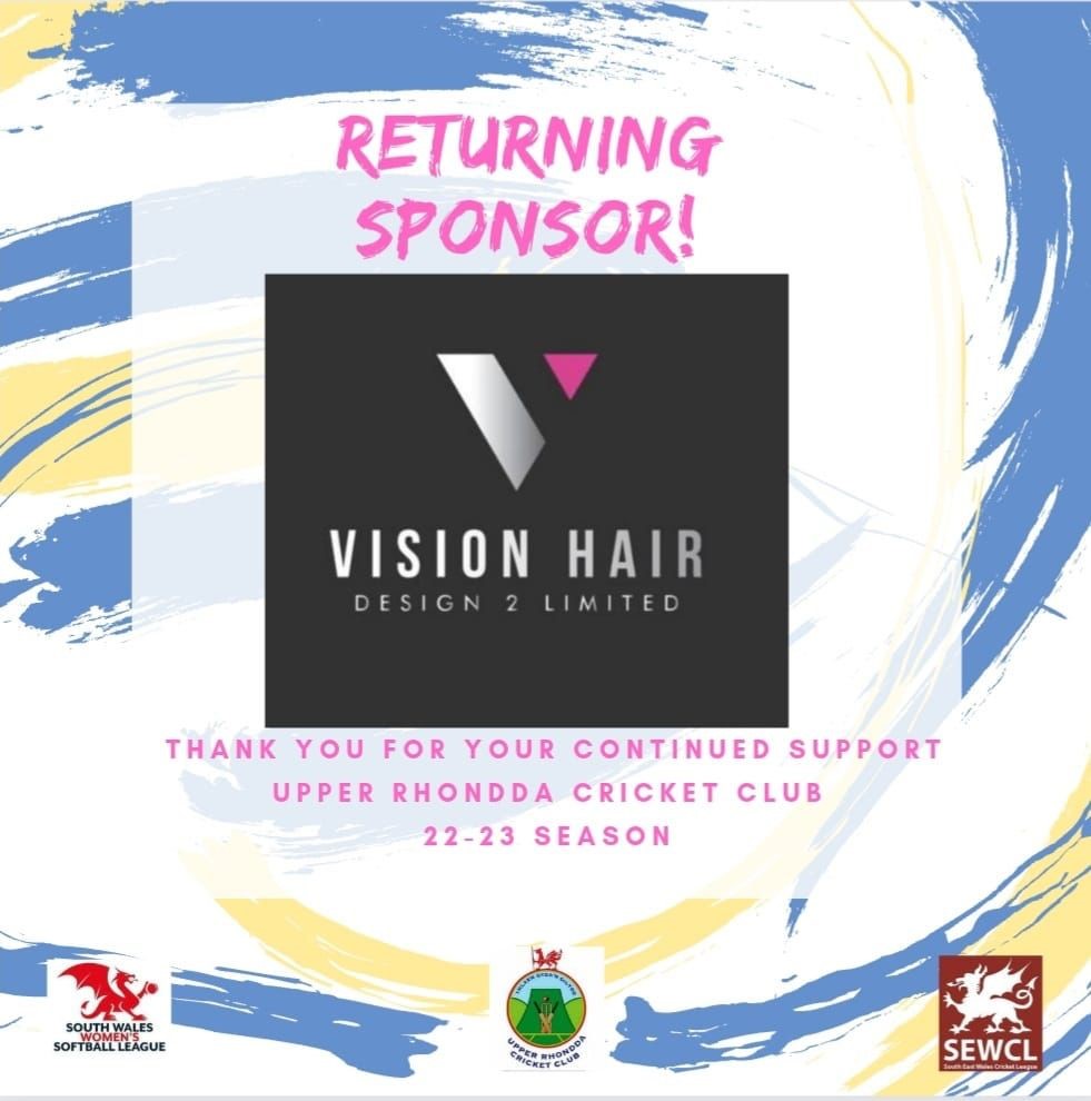 upper_rhonddacc's tweet photo. We welcome a returning Sponsor for the upcoming season.
Vision Hair Design 2 Ltd Treherbert – Telephone: 01443 772170
Website - https://t.co/oNcn0CeJlZ
Facebook - https://t.co/kYbtX5KGPb
Instagram - https://t.co/GMwCZWplKC
Twitter - https://t.co/P968r9dxc2
#VisionTreherbert https://t.co/FZqAOoPD7Y
