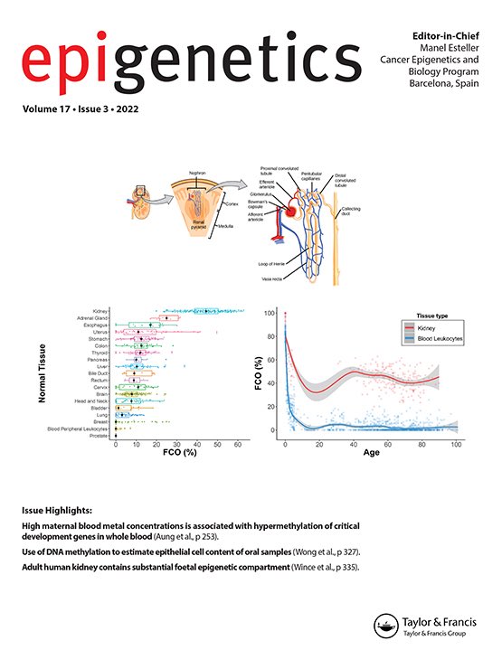 Ze Zhang (@zezhangzzz) on Twitter photo Our fetal cell origin DNA methylation signature research is featured on the cover of the newest issue of <a href="/EpigeneticsJ/">Epigenetics Journal</a> !! tandfonline.com/toc/kepi20/curβ¦ Our fetal cell origin DNA methylation signature research is featured on the cover of the newest issue of <a href="/EpigeneticsJ/">Epigenetics Journal</a> !! tandfonline.com/toc/kepi20/curβ¦