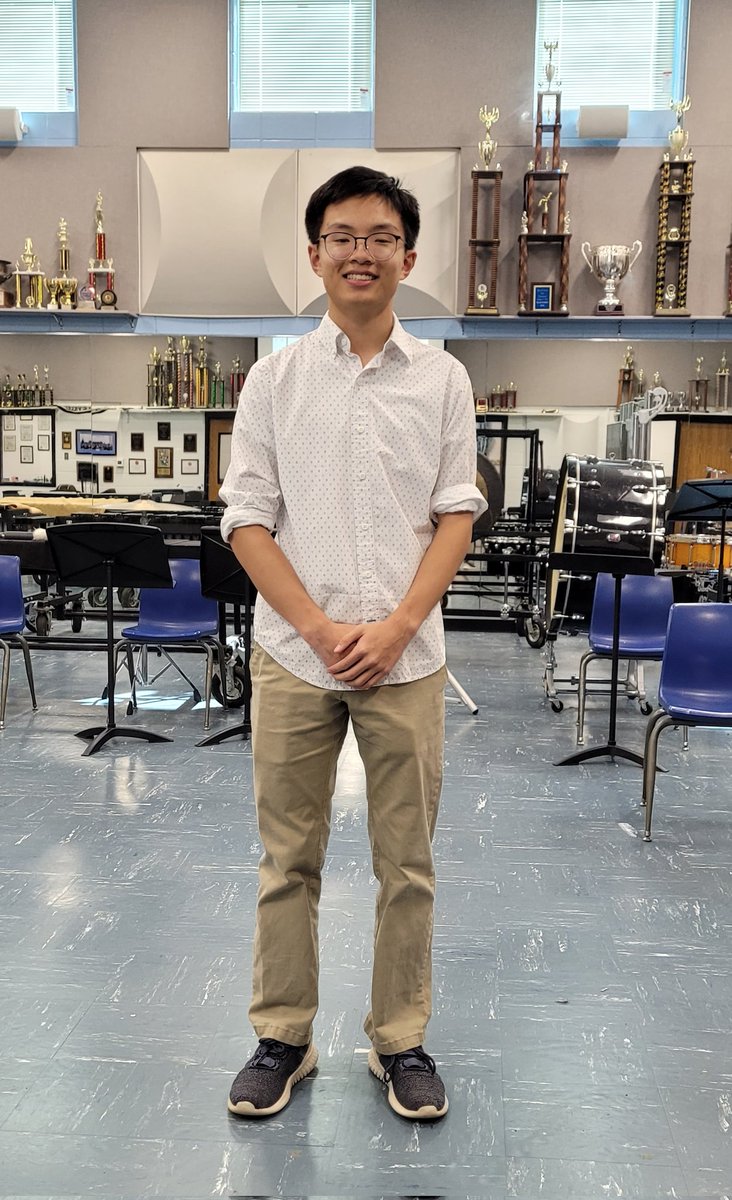 Congratulations to our 2022-23 Panther Pride Drum Major Alex Yang!