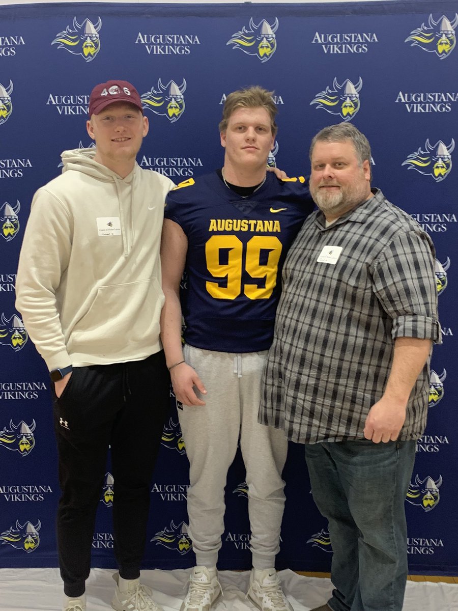 NolanLarson6's tweet photo. Had a great junior day at @AugieFB thanks to @Coach_Enderson and @CoachSchrenk for the invite! https://t.co/K3N5gTAtW4