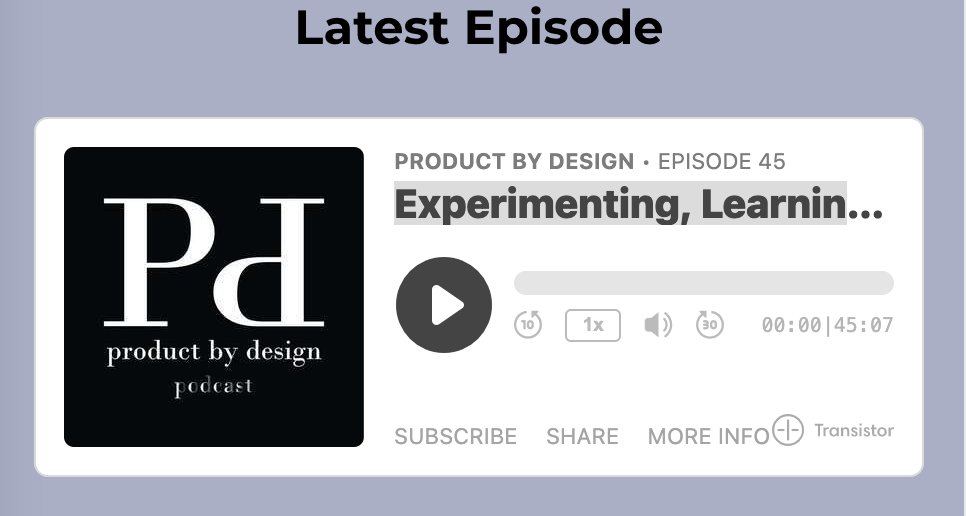 leestj's tweet image. A new &quot;Products by Design&quot; podcast with @kylelarryevans went live today - a conversation about my journey with @social_robots. All about: Experimenting, Learning, and Growing! productbydesign.co #DesignThinking #RobotsCanHelp