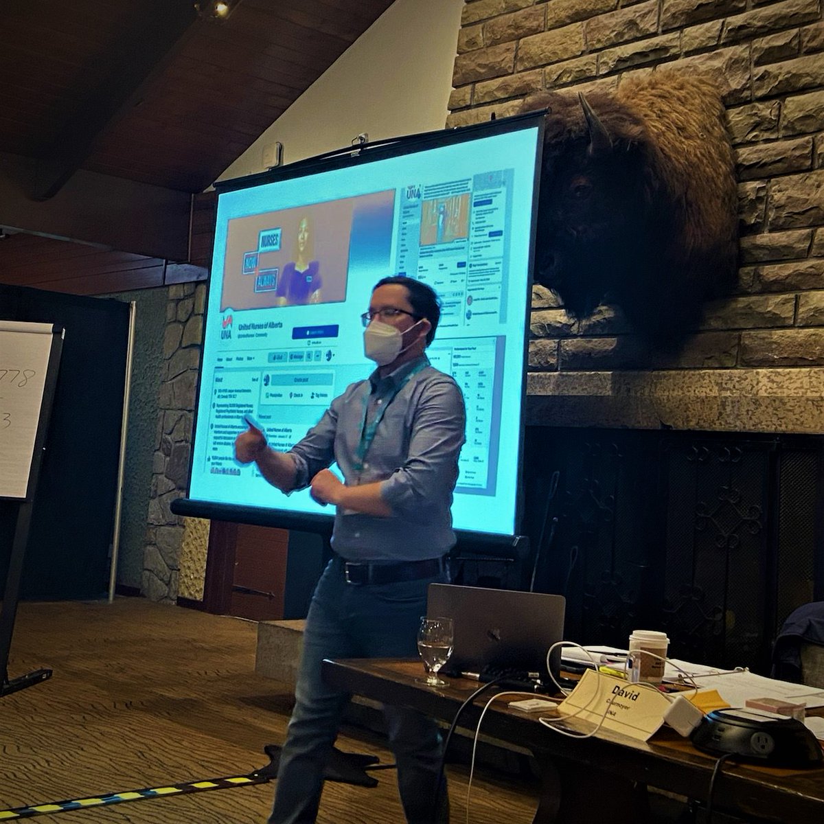 UNA_Local79's tweet photo. Day 2 of Alberta Federation of Labour classes. Sneak peek into the Communications Class.
#JasperSchool #ForwardThinkers #AbLeg #Alberta #Union #Labour #Bison https://t.co/REGAvmasaw