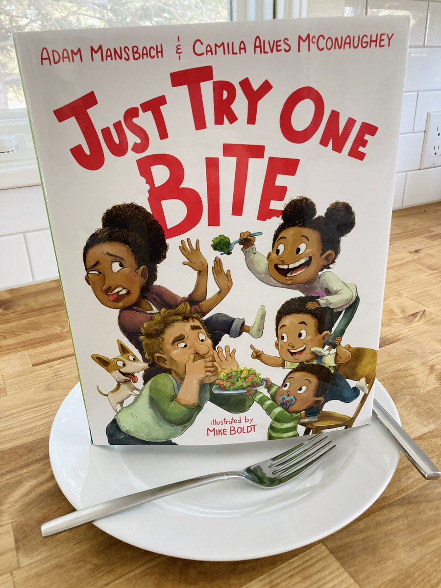MikeBoldt's tweet image. Hungry for a great tasting book? Well, @adammansbach & @iamcamilaalves have cooked up a great one here (I added the garnish)! It’s out in bookstores today!