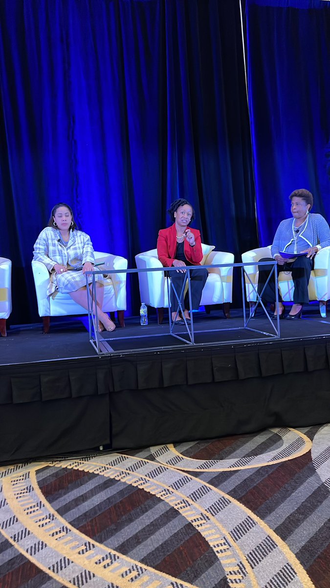 askdrfitz's tweet photo. “We can’t sdoh our way out of health inequity.” @DrKhaldun says we must be intentional about embedding #healthequity action in our work. This means:Assess policies ie, hiring, prior authorization, appeals processes - who can access services & who can’t. #risesdoh https://t.co/cr1dcMRmlT