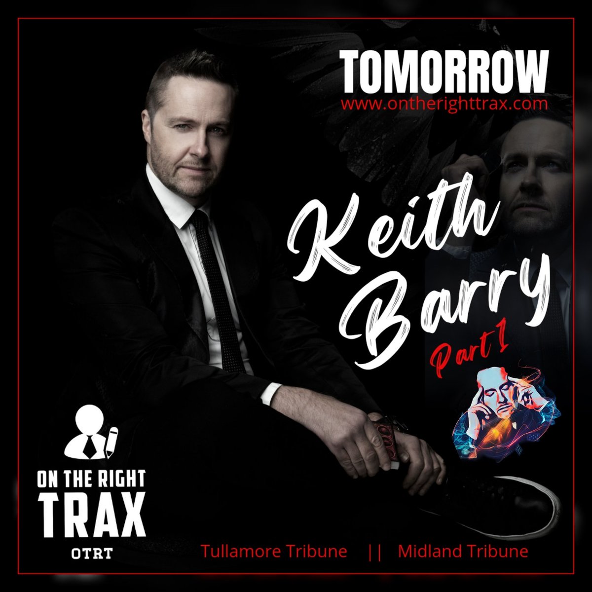 aswrittenbyas's tweet photo. #TOMORROW, in #OTRT, his brand #new #Reconnected #Tour comes to the @Tullamore_Court June 3rd, but we got to sit down for a 1-on-1 w/ him recently! 🤩
He's the world's leading #TV #hypnotist, #mentalist, & #brainhacker, & he's our special guest...
It's @KeithpBarry 😁🤟 https://t.co/xPG1RFiWuJ