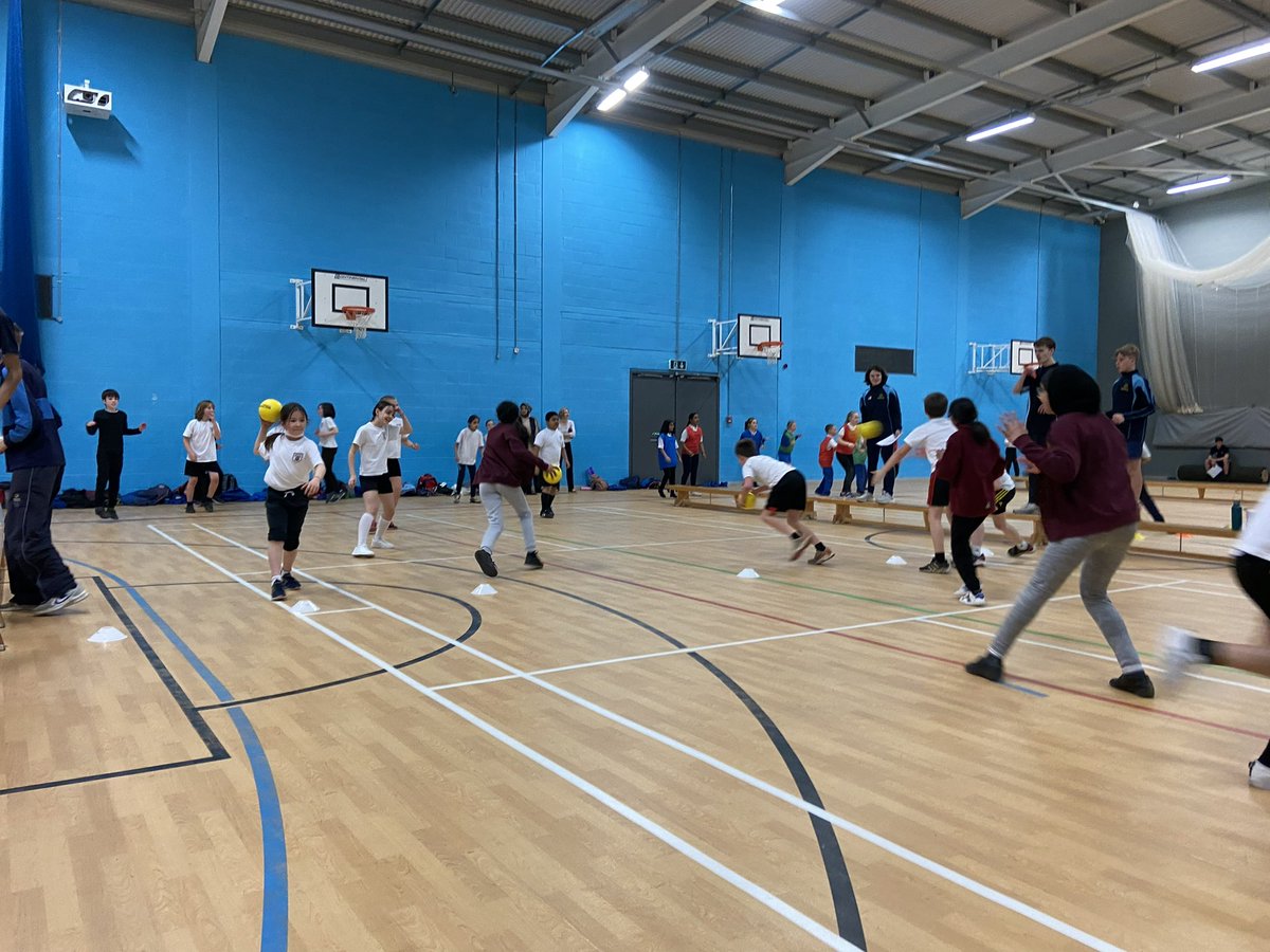 ThomasHardingJS's tweet photo. Year 6 went to a Dodgeball festival today at The Amersham School as part of the @ChallonersHigh partnership. It is so exciting to be back out, competing with other schools again We have had reports of our pupils playing with resilience and integrity #expectnothingless #aspire https://t.co/kKvNnW1aQi