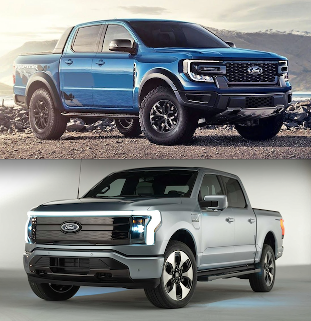 Let us know which Ford truck you would choose! The 2022 Ford F-150 Lightning or the 2022 Ford Ranger?

#FordOfKirkland #FordF150Lightning #FordRanger #TruckTuesday