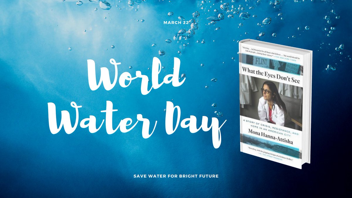 PSUGALib's tweet photo. In honor of World Water Day we are highlighting the book "What The Eyes Don't See" which tells the story of the pediatrician who helped bring attention to the Flint water crisis. https://t.co/EHLoVyBVVZ