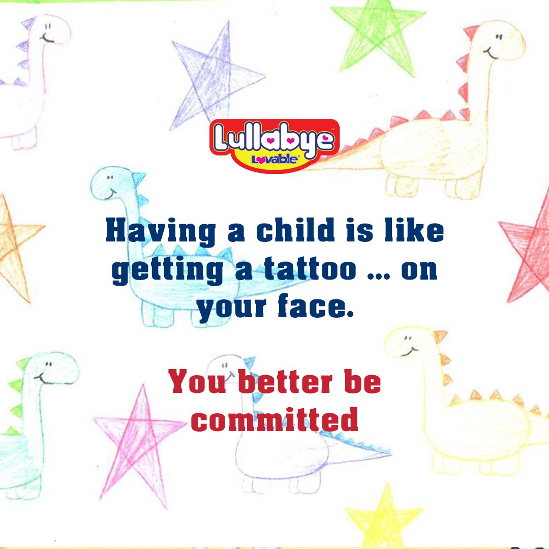 You better be committed. 

#LullabyeStories #LullabyeLovables #LullabyeFamily