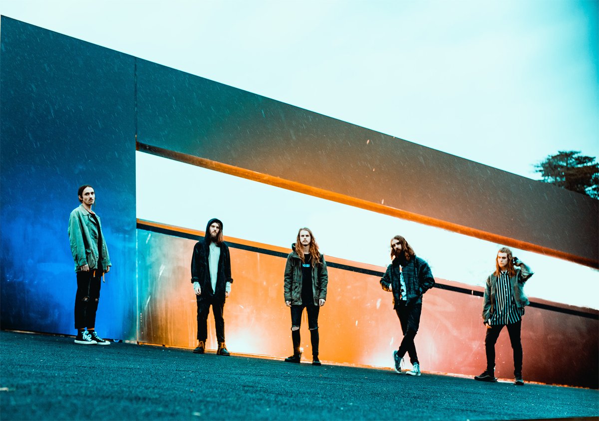 v13media's tweet photo. Liam Fowler, guitarist with rising #metalcore stars @pridelandsband, discusses the personal themes inspiring their new @sharptonerecs release, #LightBends. https://t.co/EaWt5IP5Dw