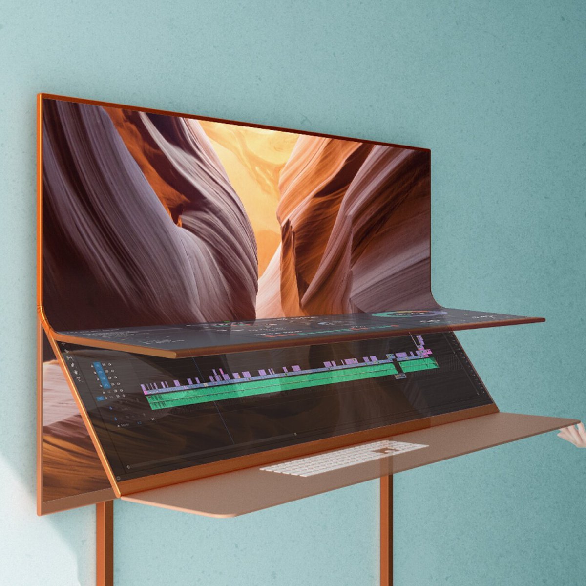 dezeen's tweet photo. Over 200 entrants from more than 50 countries around the world entered Dezeen and LG Display's OLEDs Go! competition. Here are four of them. See the full shortlist at: https://t.co/7SlOcQu1FJ
#OLEDsGO #LGDisplayxDezeenOLEDsGOcompetition #LGD #oleddesign https://t.co/D9xElx9U9J