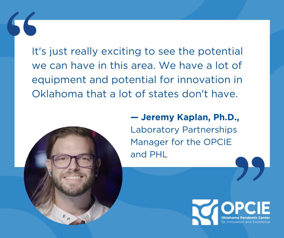 Staff Spotlight! As Laboratory Partnerships Manager, Dr. Kaplan establishes and stewards external partnerships for the OPCIE. His work is invaluable to furthering the public-private partnerships and collaboration that are key to the vision for the #OPCIE and #OneHealth Park.