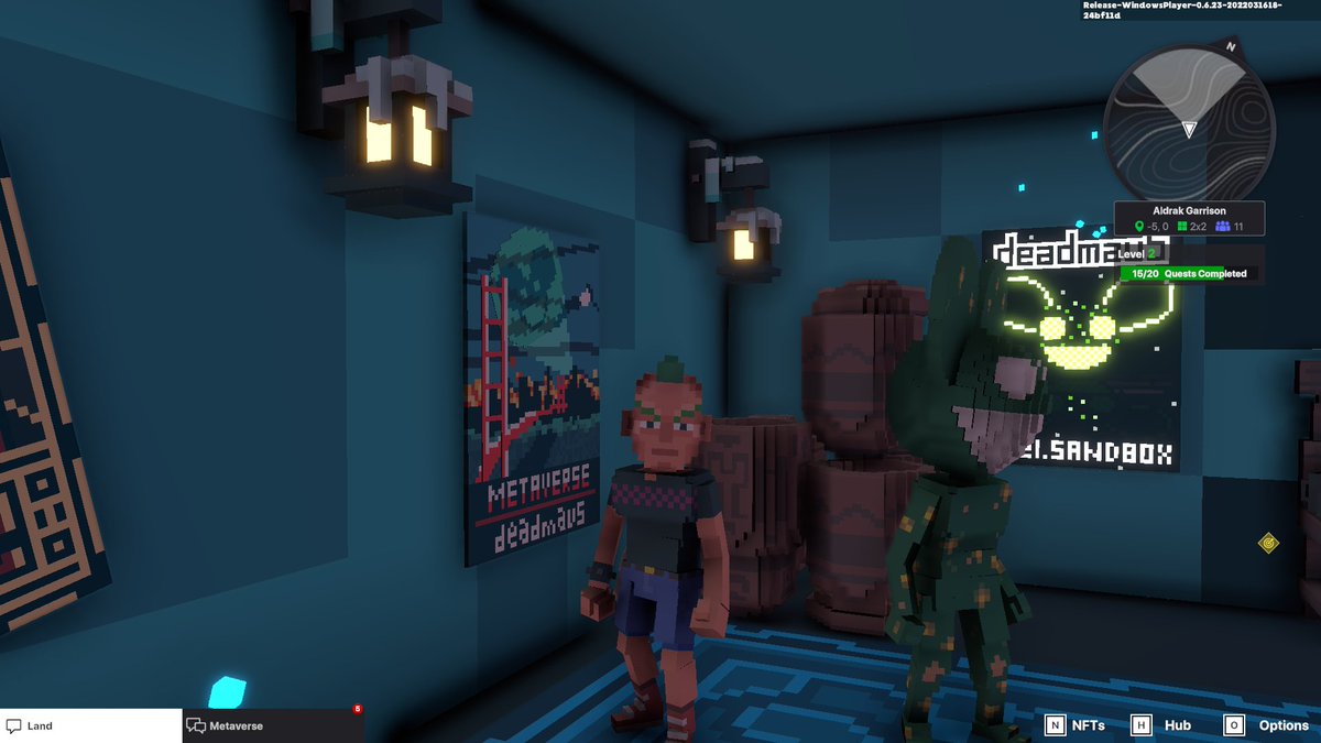 camyll_ding's tweet photo. @TheSandboxGame @deadmau5 I just participated in the daily #SandboxAlphaS2Contest for a chance to earn up to 1,000 $SAND! Starting March 17 - Selfie with Deadmau5. Check out my screenshot below!
👇 #SandboxAlphaS2 https://t.co/MaAdsbuZnX
