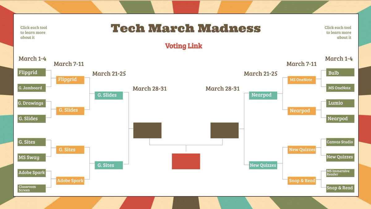 Week 3 battles are going to be fierce! #kisdsectech #techmarchmadness