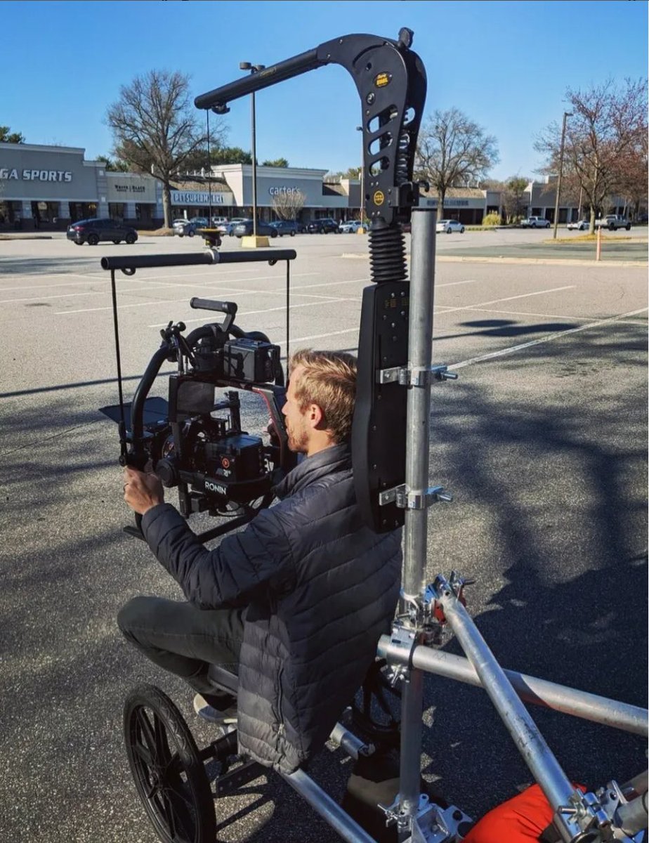 16x9inc's tweet photo. Great picture of @rapid.camera thinking outside of the box using the Easyrig 📦💡🎥👍
@triad.camera
#cameramovement
#cameradepartment
#rickshaw
#easyrig
#stabil
#cinematography
#gimbalop
#worksmarternotharder
#saveourbacks
#griprigs
#easyrigstabil https://t.co/Rpw8lXuvbE